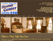 Tablet Screenshot of magicvalleyhomecenter.com